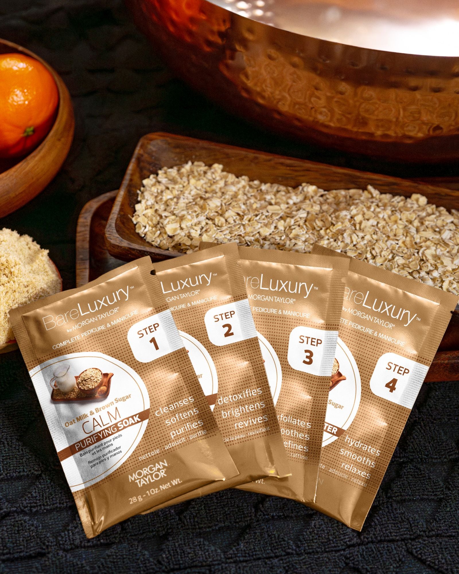 Calm Oat Milk & Brown Sugar 4er Set - BareLuxury™