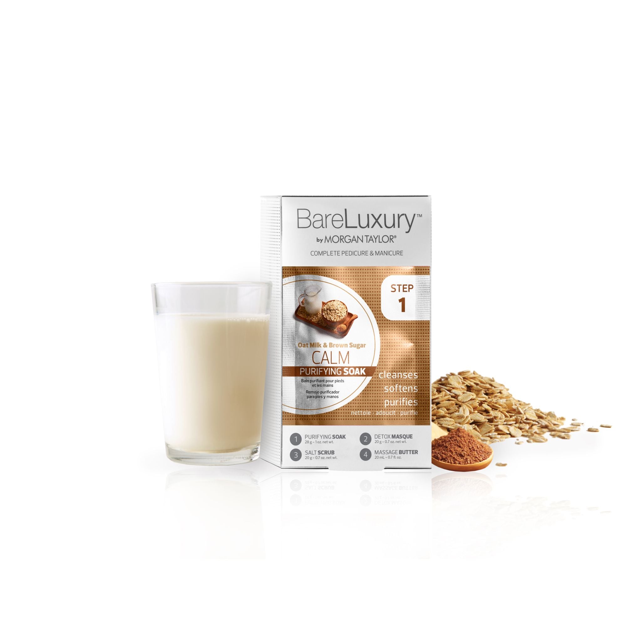 Calm Oat Milk & Brown Sugar 4er Set - BareLuxury™