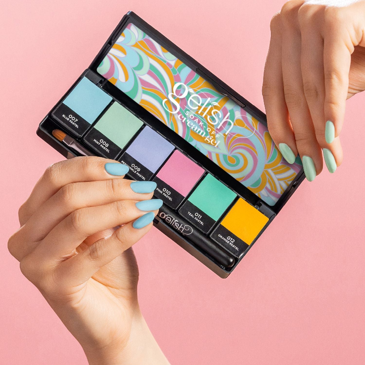 Cream Gel - Pretty Pastels - Palette - 6 Stk.