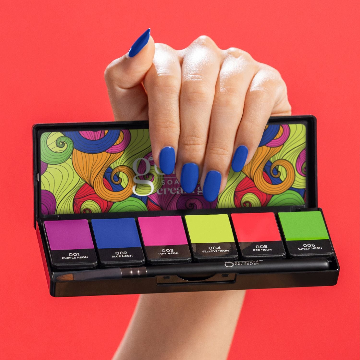 Cream Gel - Neon & On & On - Palette - 6 Stk.