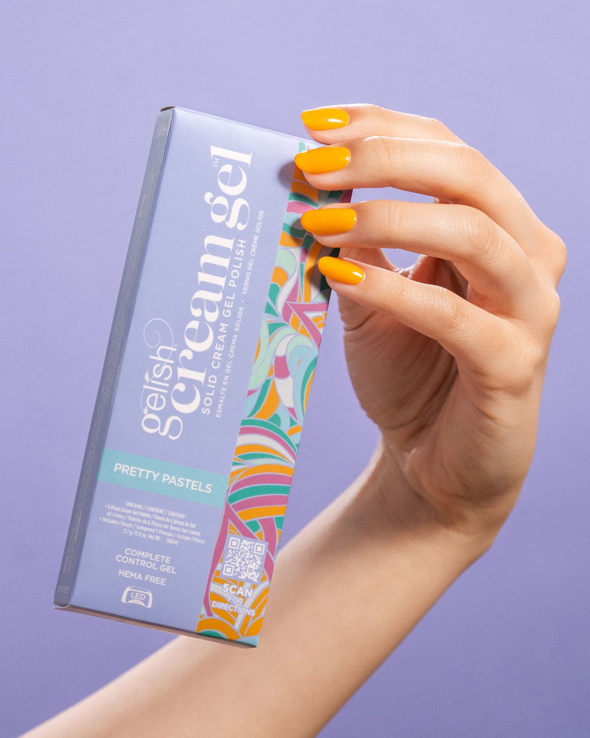 Cream Gel - Pretty Pastels - Palette - 6 Stk.
