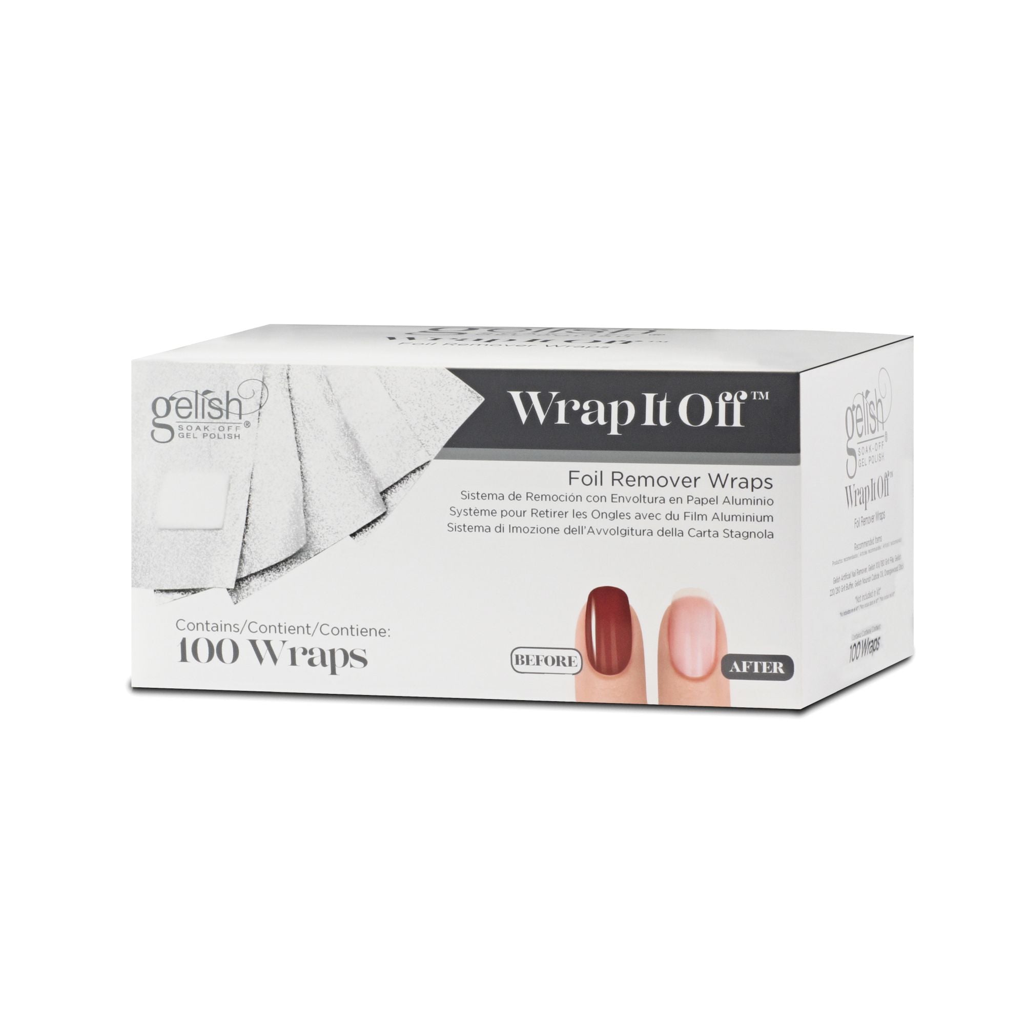 Wrap it off - Nagelentferner Folien 100 Stk
