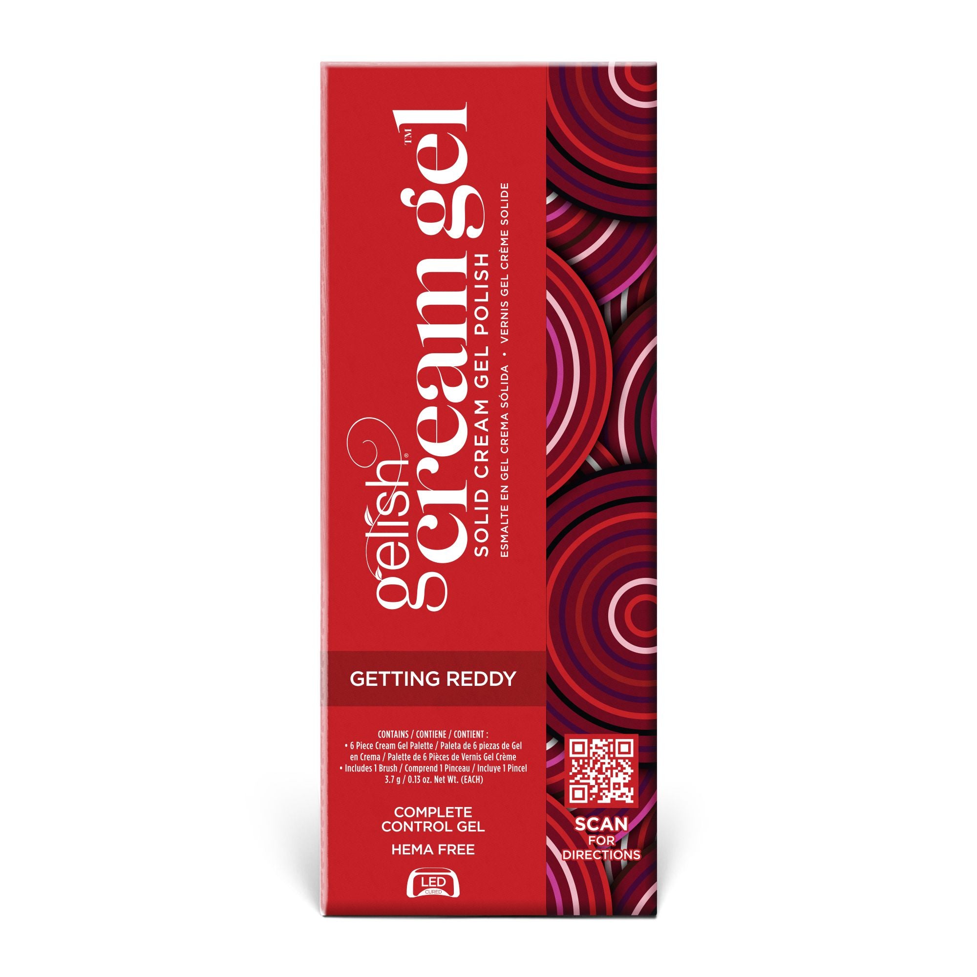 Cream Gel - Getting Reddy - Palette - 6 Stk.