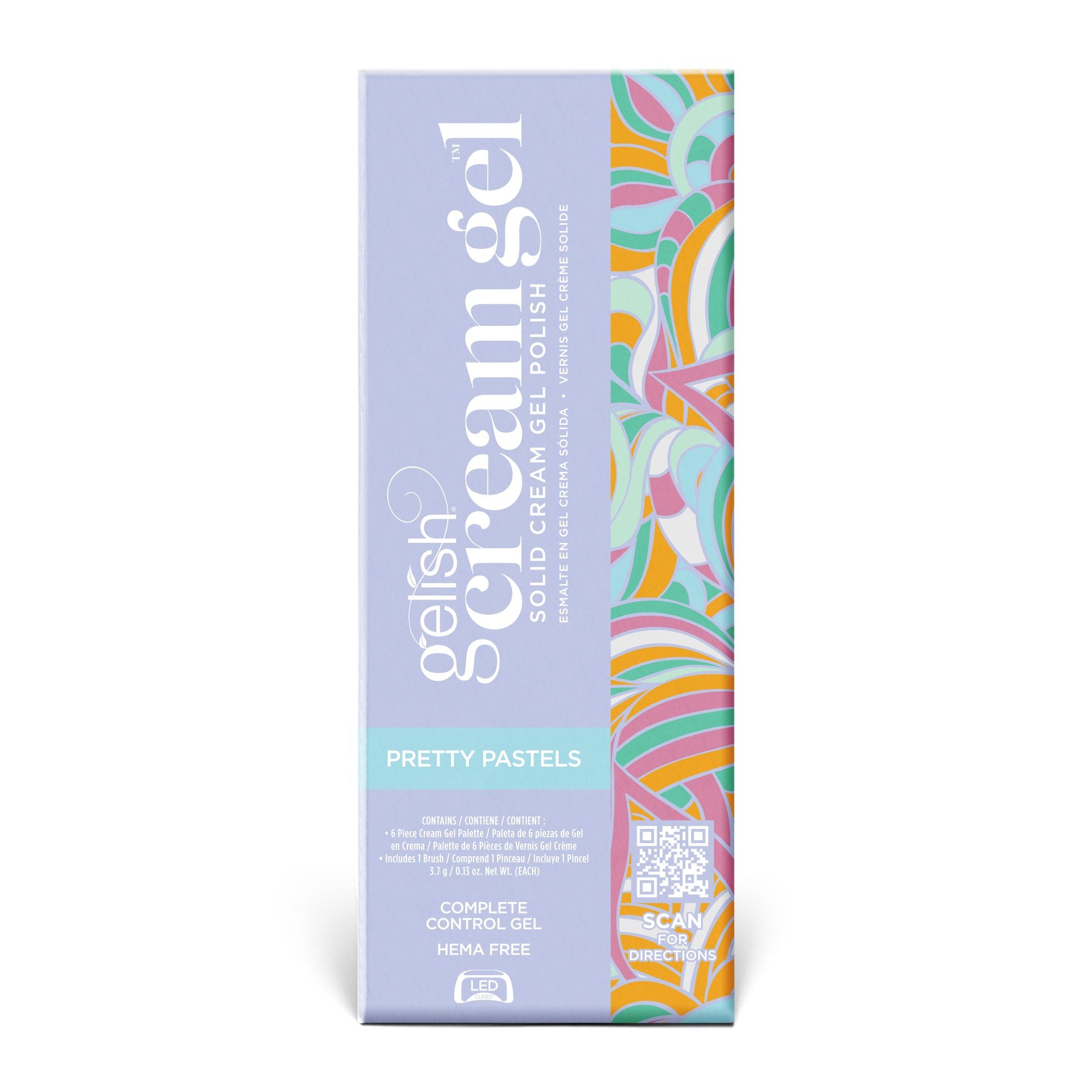Cream Gel - Pretty Pastels - Palette - 6 Stk.