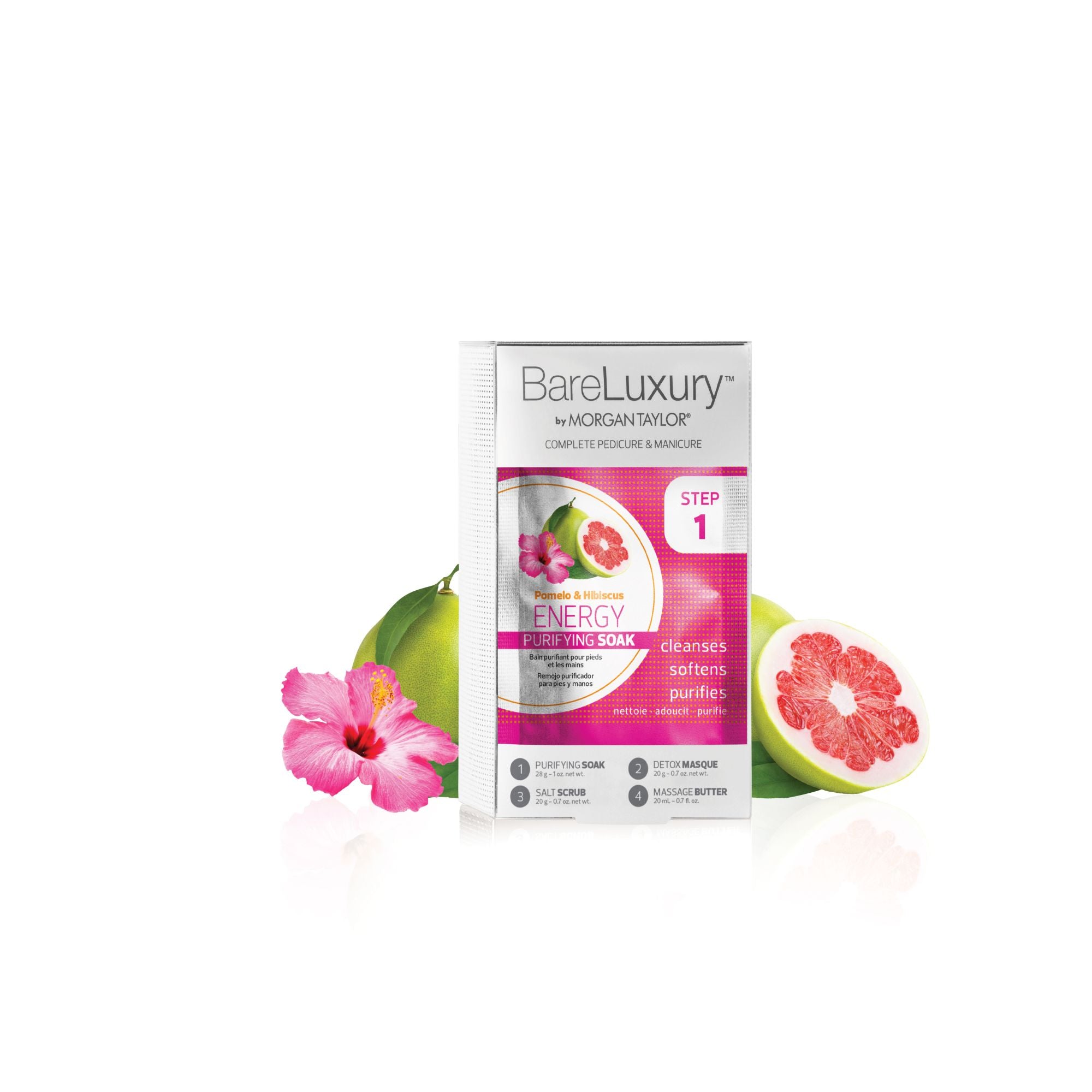 Energy Pomelo & Hibiscus 4er Set - BareLuxury™