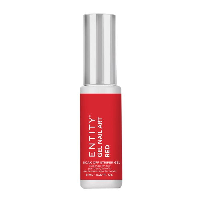 Gel Nail Art Soak Off Striper Gel Red - 8 ml