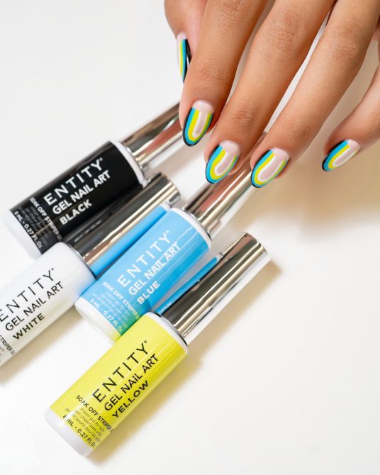 Gel Nail Art Soak Off Striper Gel Blue - 8 ml