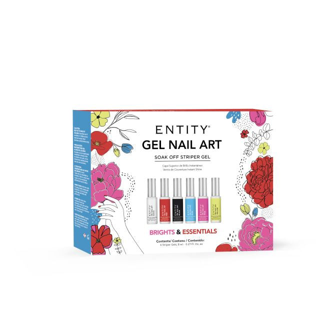 Gel Nail Art Soak Off Striper Gel 6er Kit