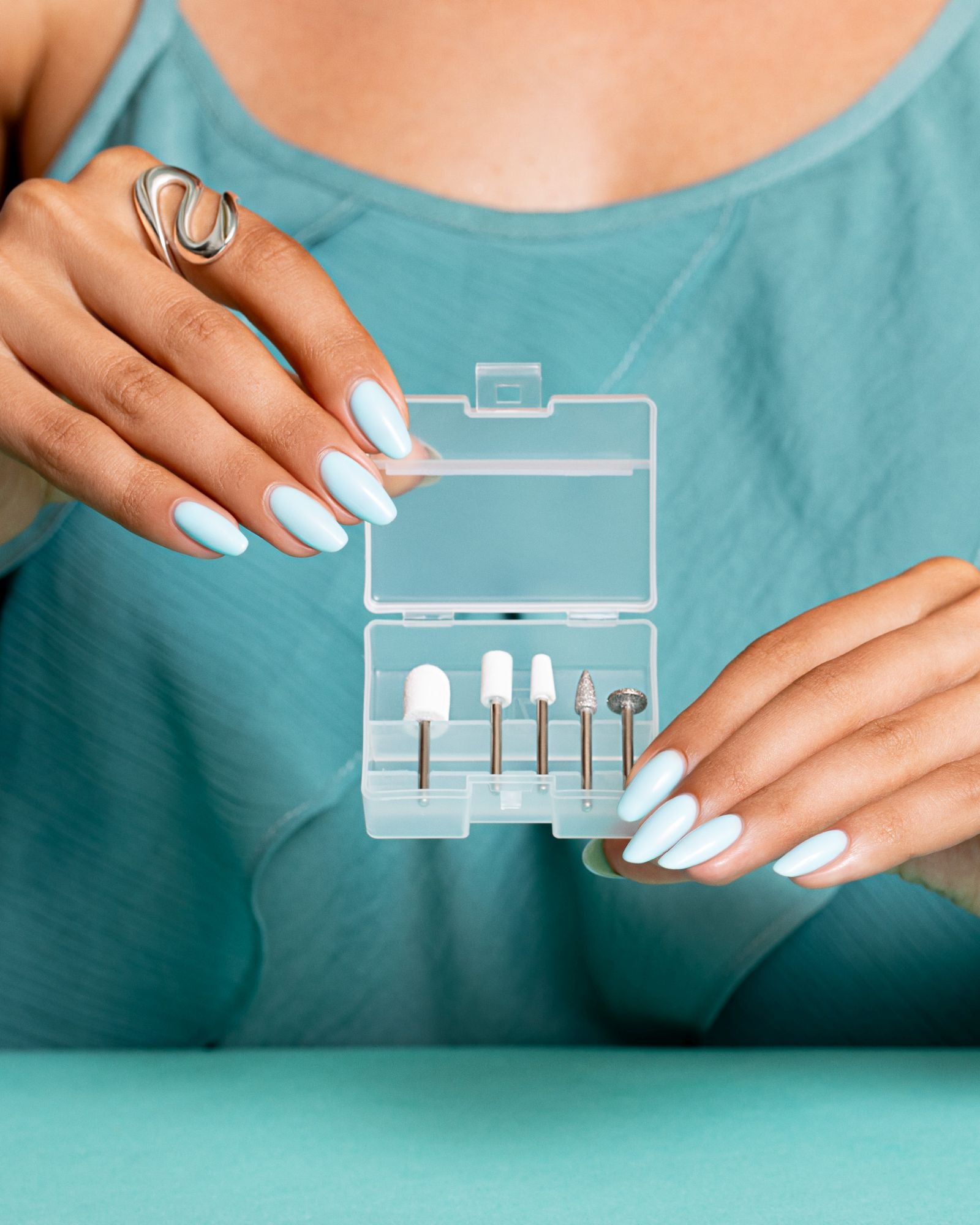 Wireless Go Electric Nail File - Aqua