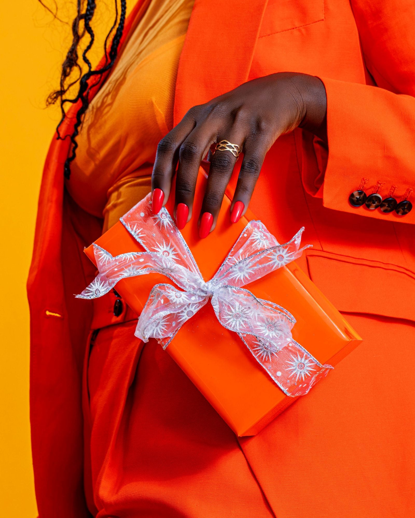 Wireless Go Electric Nail File - Neon Orange