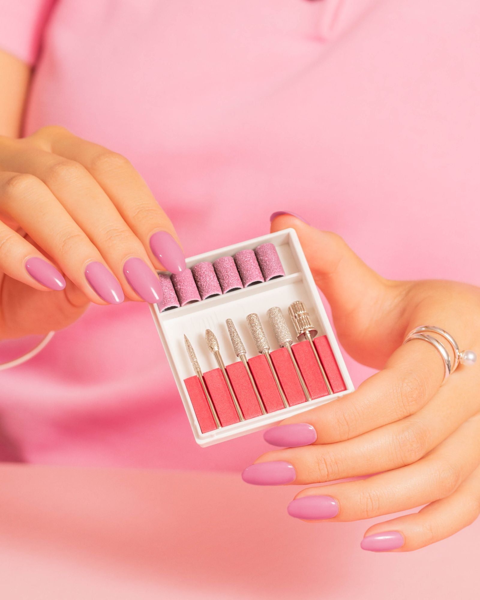 Wireless Go Electric Nail File - Pink