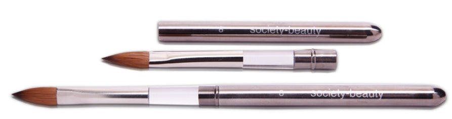 Society Premium Brush Gr.8 Flach-Oval/Umsteckpinsel