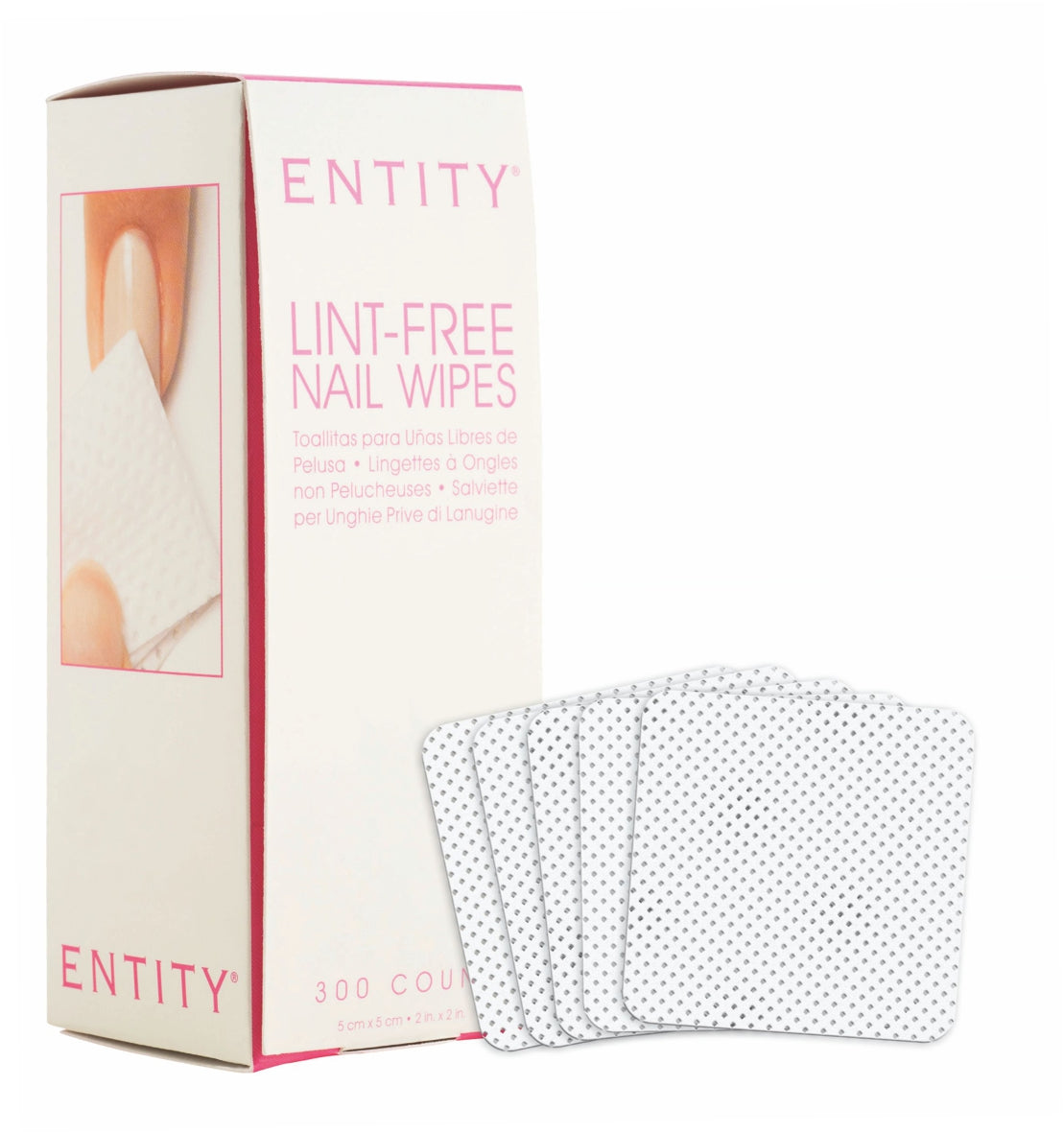Entity- Lint-Free Nail-Wipes - Stoff 300 Bl.