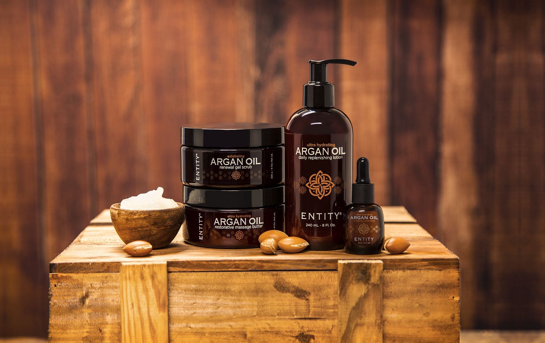Entity- Argan Restorative Massage Butter - 226 g