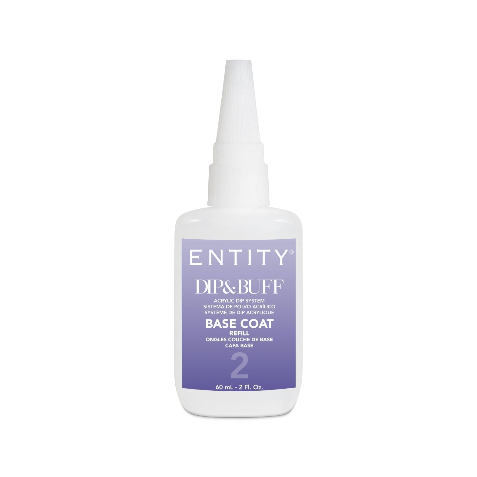 Dip & Buff- #2 Base Coat Nachfüllung - 60 ml