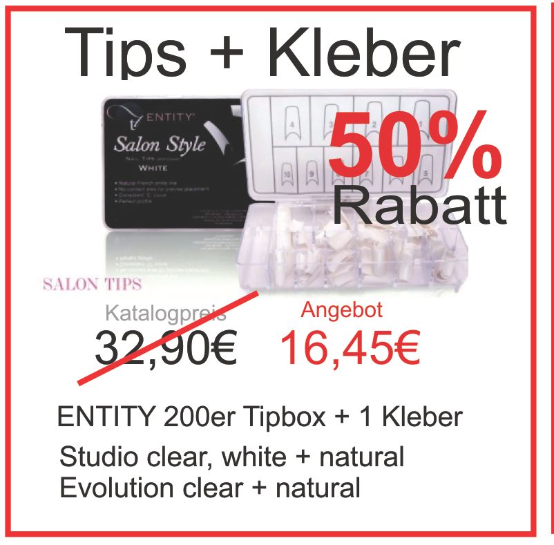Salon Tip . Clear - 200 Stk.